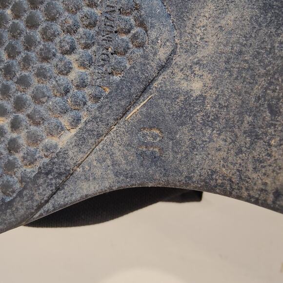 Steve Madden Sz 38 (7.5) Black Slinky 30 Slide Sandals 90s Y2K Chunky Platform - Picture 6 of 8